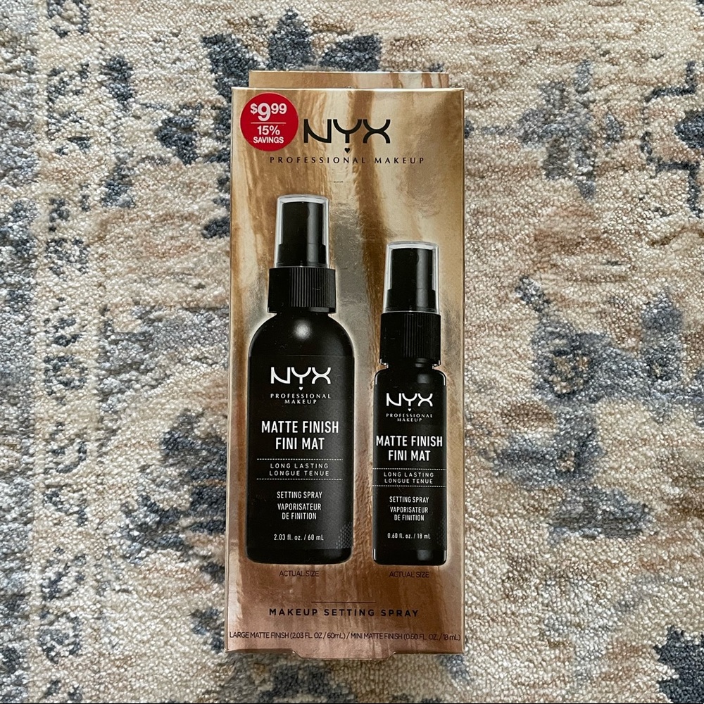 5 FOR $25! 💕 NYX Matte Finish Long Lasting Setting Spray Set of 2